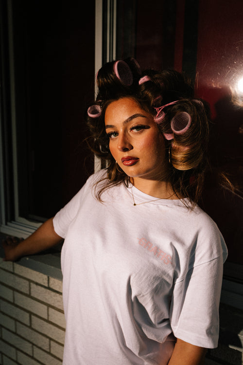 GRATIS "LA VIE GRATIS" PINK T-SHIRT