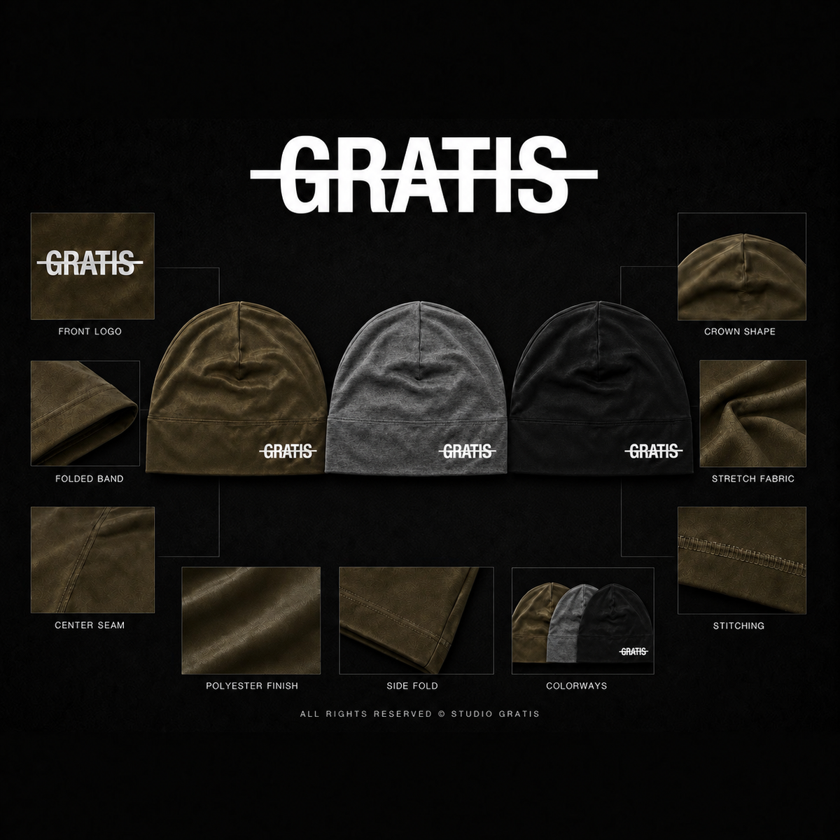 GRATIS "SKULL-CAP" BEANIE
